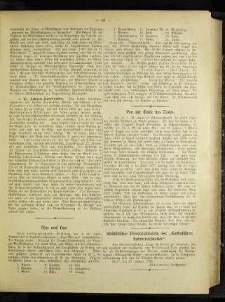 Von der Ernte des Todes : [August Stratmann] ; [Nekrolog]