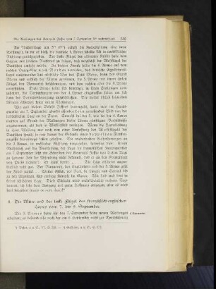 4. Die Mitte und der linke Flügel des französisch=englischen Heeres vom 7. bis 9. September.
