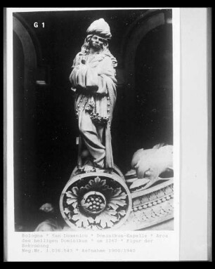 Arca di San Domenico — Evangelisten — Evangelist Johannes