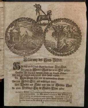 Erklärung des Sinn-Bildes.