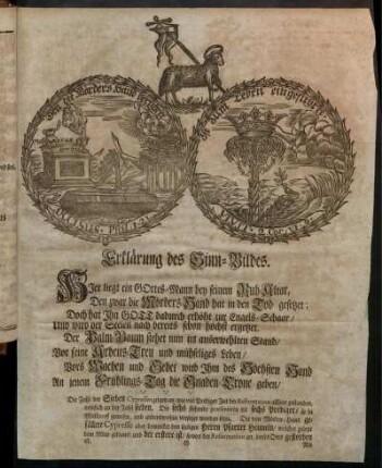 Erklärung des Sinn-Bildes.