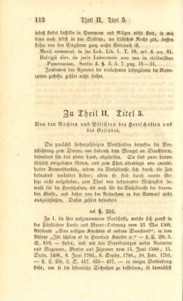 Titel 5. Von den Rechten und Pflichten der Herrschaften und des Gesindes