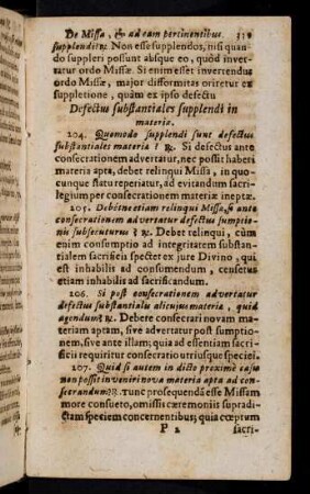 339-347, Defectus substantiales; Defectus Vini; Defectus Forma