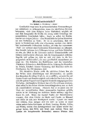 Moralunterricht