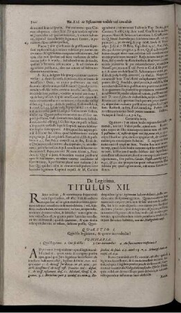 De Legitima. Titulus XII.