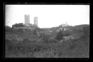 Burgruinen Saaleck und Rudelsburg