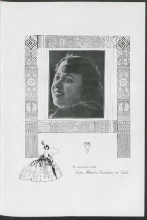 [Fotografía de] Doña Amalia Secchiari de Galli.