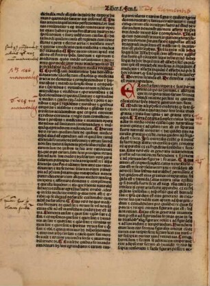 Liber canonis Auicenne : reuisus e[t] ab omni errore me[n]daq[ue] purgatus summaq[ue] cum diligentia Impressus