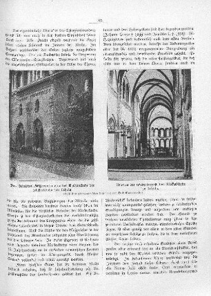 Inneres der wiederhergestellten Klosterkirche zu Lehnin