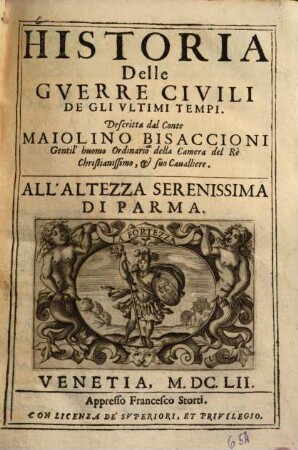 Historia delle guerre civili de gli ultimi tempi