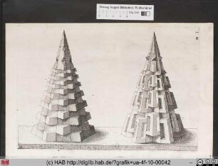 Zwei Kegeln.