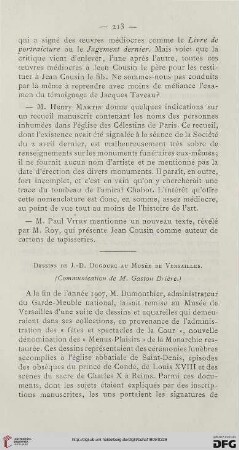 Dessins de J.-D. Dugourc au musée de Versailles