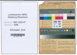 Entnazifizierung Emil Schneider , geb. 05.03.1910 (Betriebsleiter)