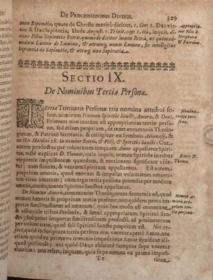 Sectio IX. De Nominibus Tertiae Personae.
