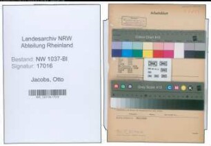 Entnazifizierung Otto Jacobs , geb. 22.07.1892 (Kaufmann)