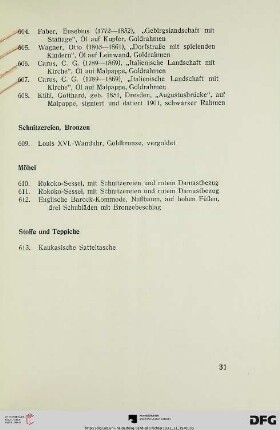 Schnitzereien (Nr. 609)