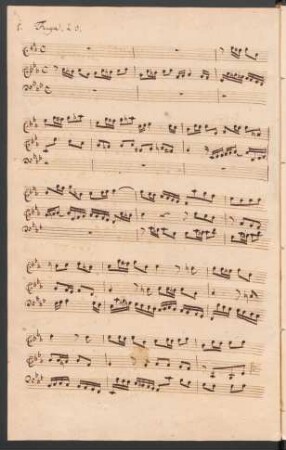 Präludien und Fugen. Auszüge; c-Moll; BWV 847/2