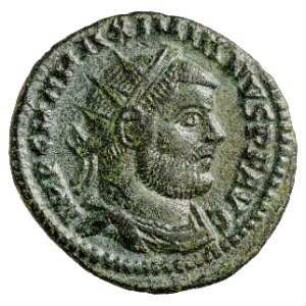 Münze, Follis (Follaro), 295 - 299 n. Chr.