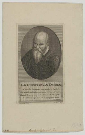 Bildnis des Jan Gerritsz van Embden