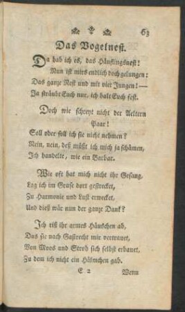 Das Vogelnest