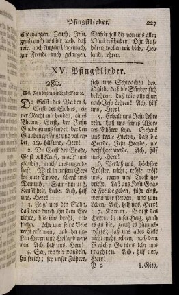 227-243, XV. Pfingstlieder.
