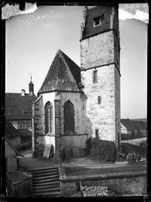 Gotische Kirche 1421 von Osten