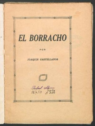El borracho