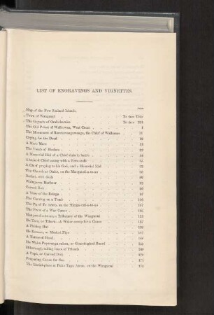 List of Engravings and Vignettes.