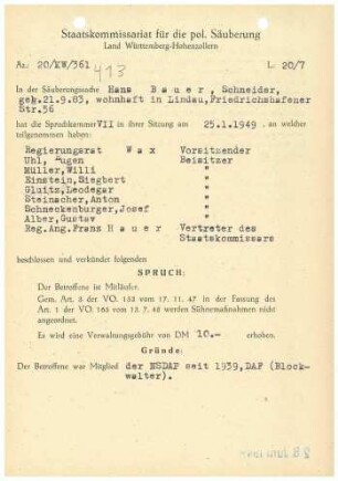 Bauer, Hans