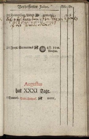 Verbesserter Augustus