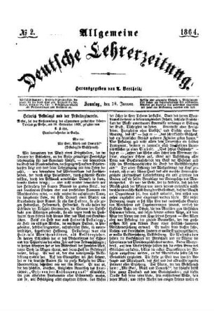 Heinrich Pestalozzi und der Pestalozziverein