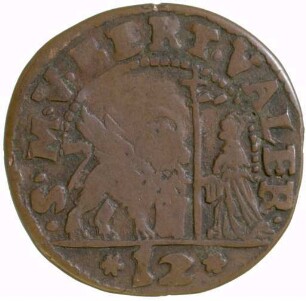 Münze, Soldo, 1656 - 1658