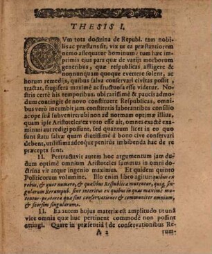 Dissertatio Politica De Morbis Ac Mutationibus Rerumpublicarum