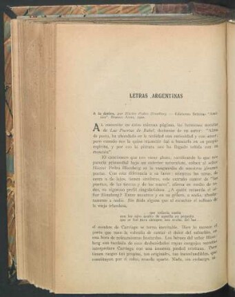 Letras argentinas
