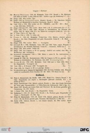 Russland (Nr. 762-778)
