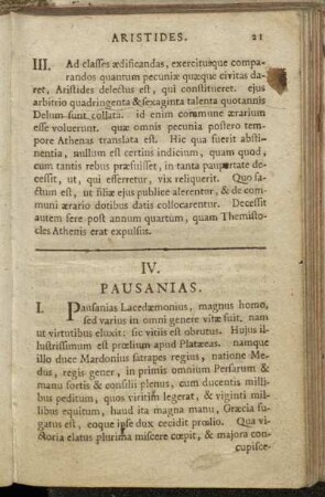 IV. Pausanias.