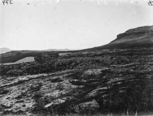 Terrassen : Schweden, Lappland, Terrassenlandsschaft am Fluss Pässisjåkk.