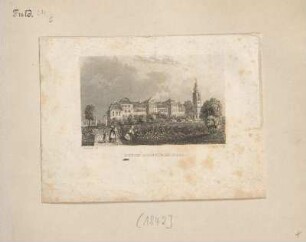 Schloss Fasanerie bei Fulda [1842].