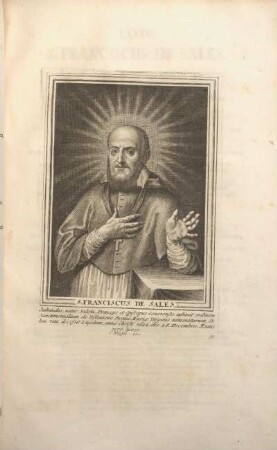 LXXXXV. S. Franciscus De Sales.