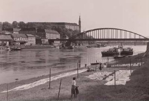 Tschechien, Tetschen (Decin), Elbbrücke