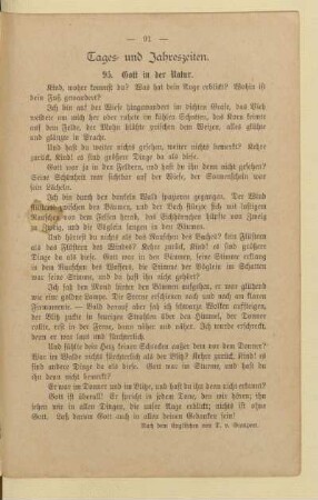 Tages- und Jahreszeiten