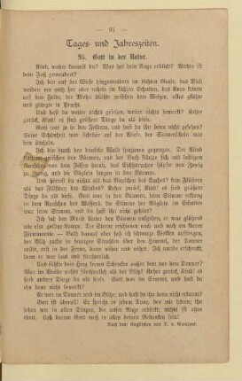 Tages- und Jahreszeiten