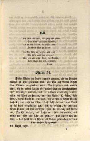 Psalmen zur Verlesung in Betstunden u. zur häuslichen Erbauung bearbeitet, 3