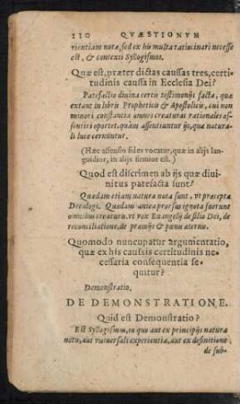 De Demonstratione.