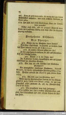Dreizehnter Abschnitt. Vom Phosphor
