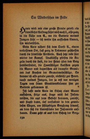 132-144, Ein Wiedersehen im Felde
