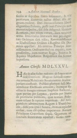 Annus Christi MDLXXVI.