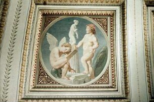 Putti mit Attributen der Minerva