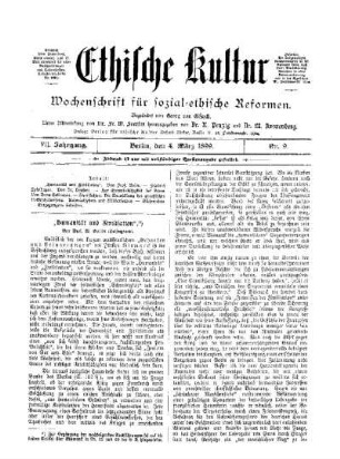 "Humanität und Zivilisation"