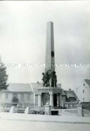 Das Denkmal für gefallene Sowjetische Soldaten in Brandenburg/Havel